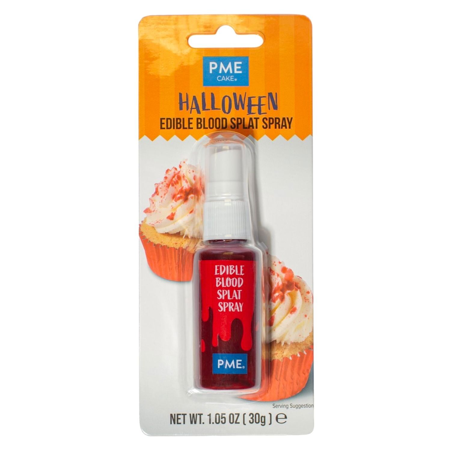 SPRAY DE SANGRE COMESTIBLE ROJA PARA HALLOWEEN (30 G) - PME
