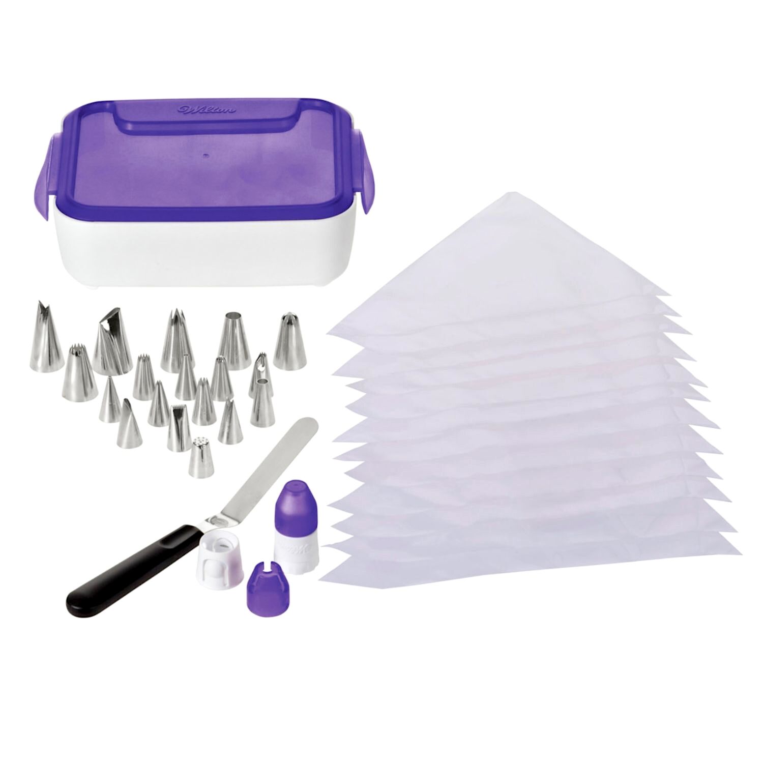 SET DECORACION DELUXE WILTON - 46 PIEZAS