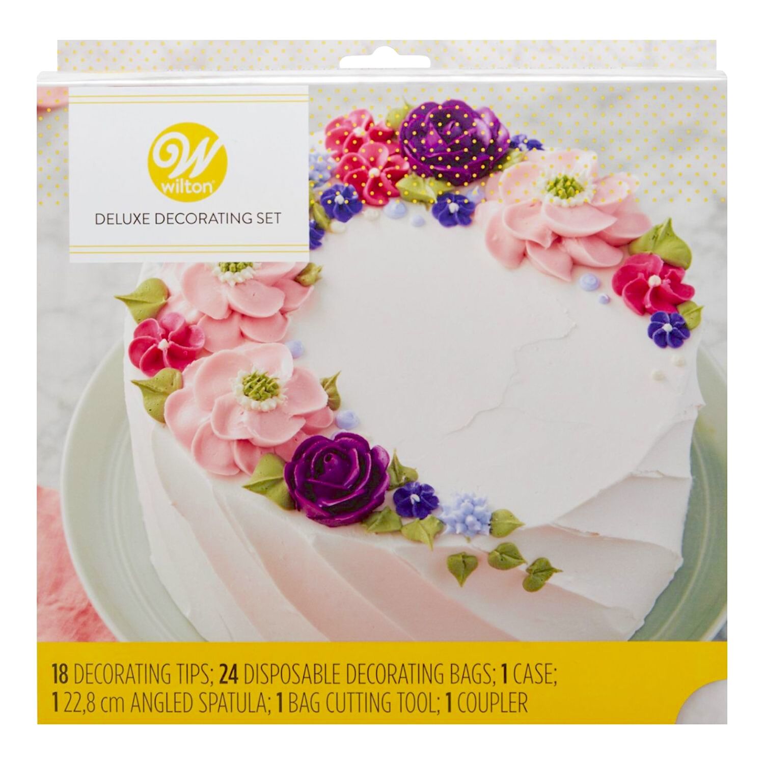 SET DECORACION DELUXE WILTON - 46 PIEZAS