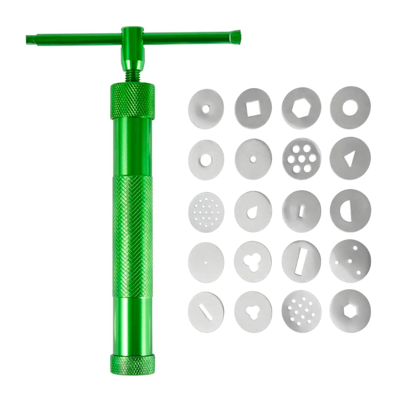 EXTRUSORA PARA FONDANT CON 20 DISCOS