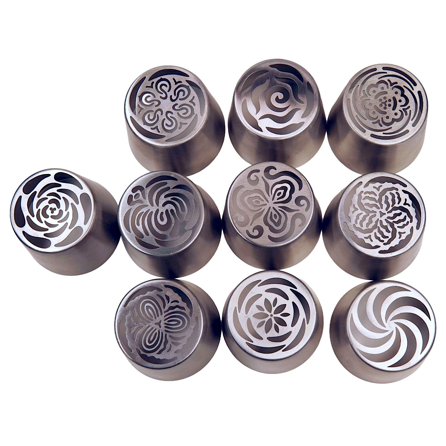 SET 10 BOQUILLAS RUSAS XL