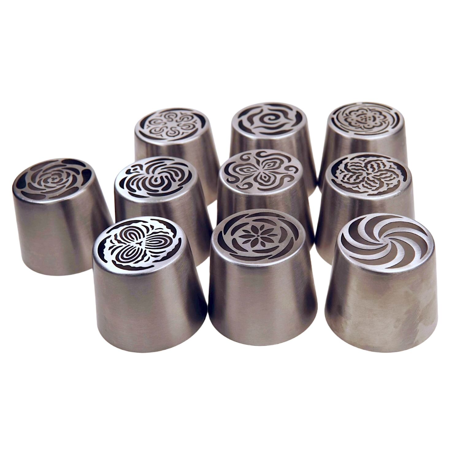 SET 10 BOQUILLAS RUSAS XL