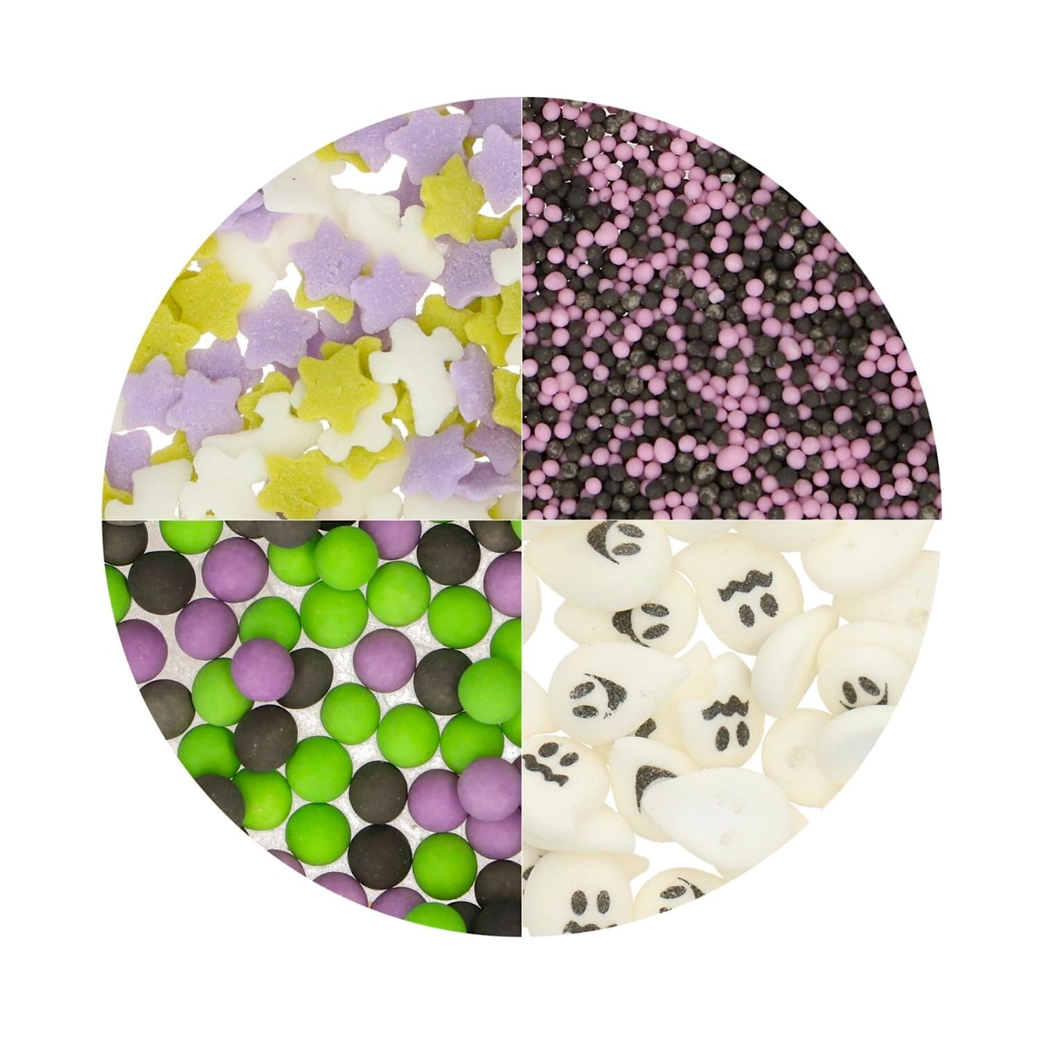 SPRINKLES WILTON (4 EN 1) - MIX SPOOKY HALLOWEEN