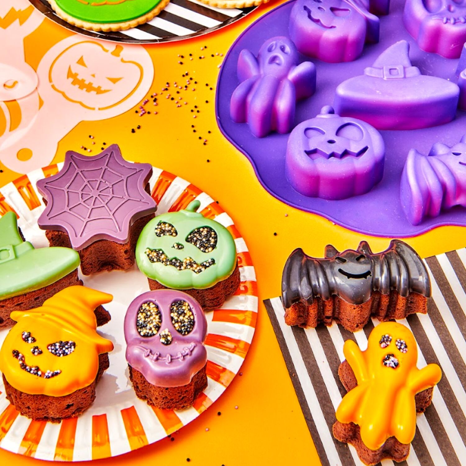 MOLDE SILICONA WILTON - HALLOWEEN