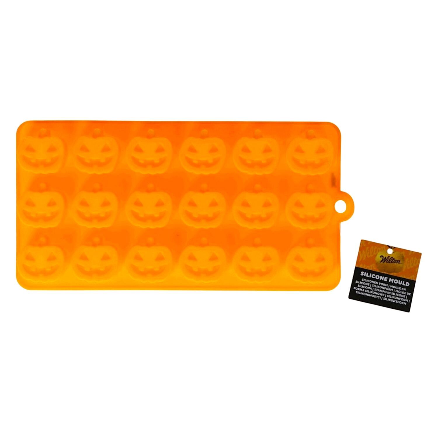 MOLDE SILICONA WILTON - MINI CALABAZAS HALLOWEEN