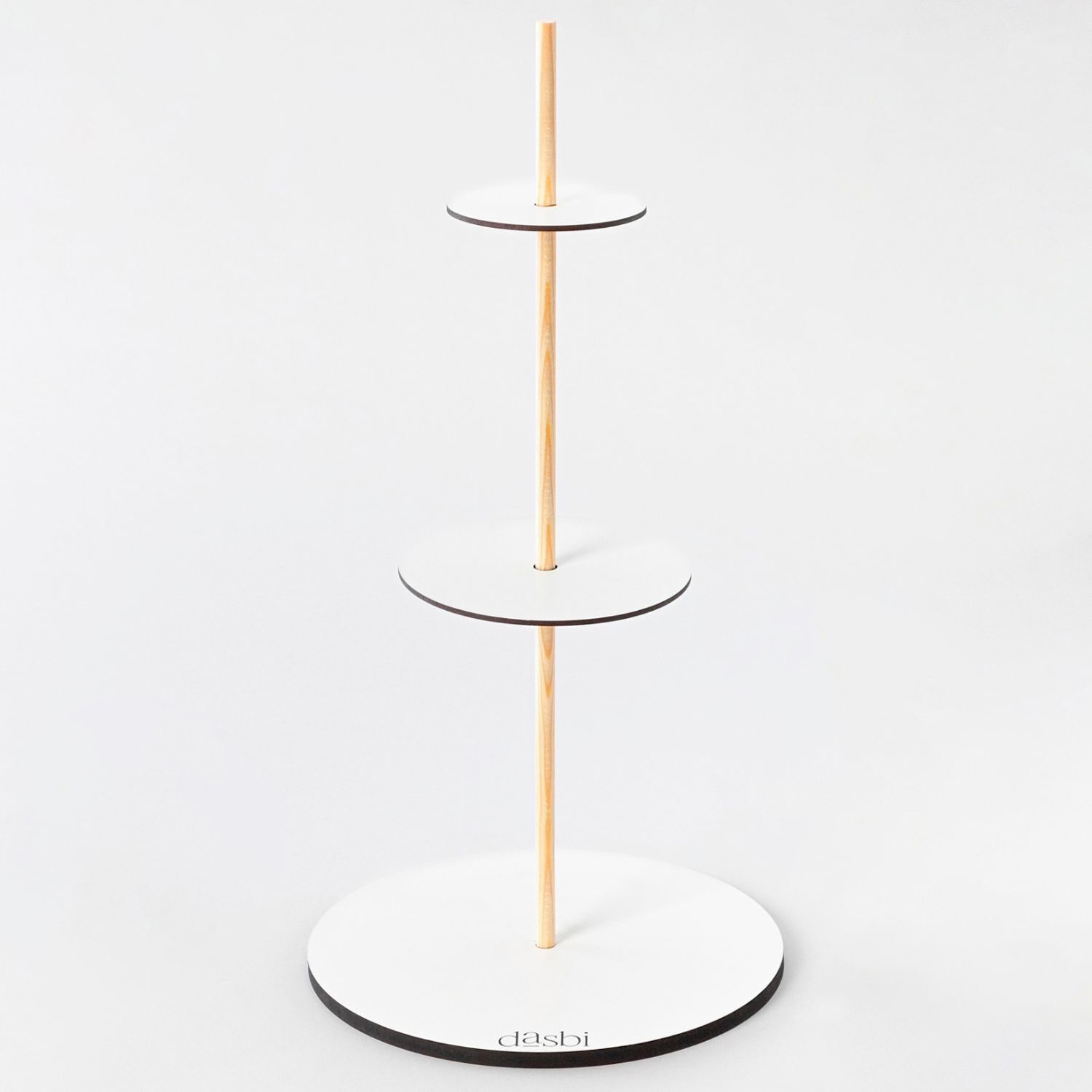 SET BASES DE MADERA (Ø 30 CM - 9 MM GROSOR) + PALOS 50 CM (2 U) - DASBI