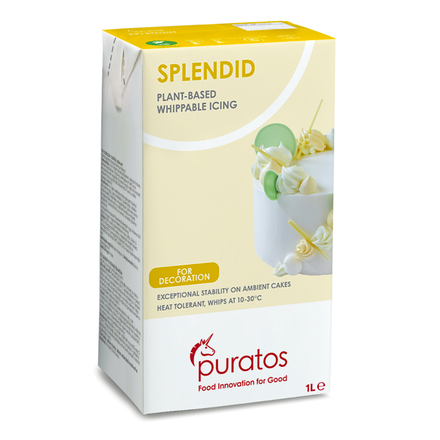 NATA VEGETAL SPLENDID 1 L - NO NECESITA FRIO ( 2 UNIDADES )