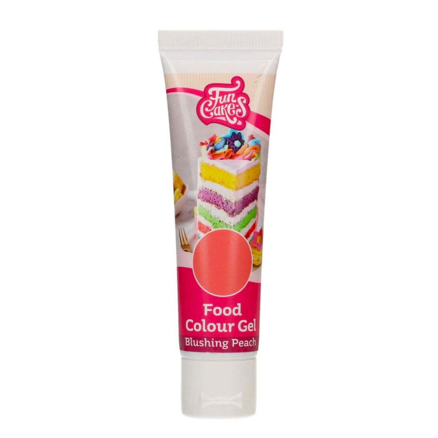COLORANTE EN GEL DE FUNCAKES - BLUSHING PEACH / MELOCOTON 30 G