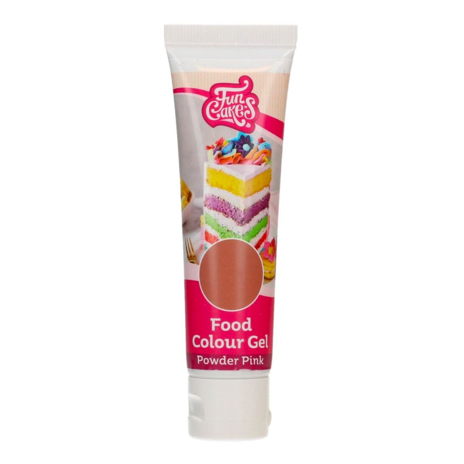 COLORANTE EN GEL DE FUNCAKES - POWDER PINK / ROSA POLVO 30 G