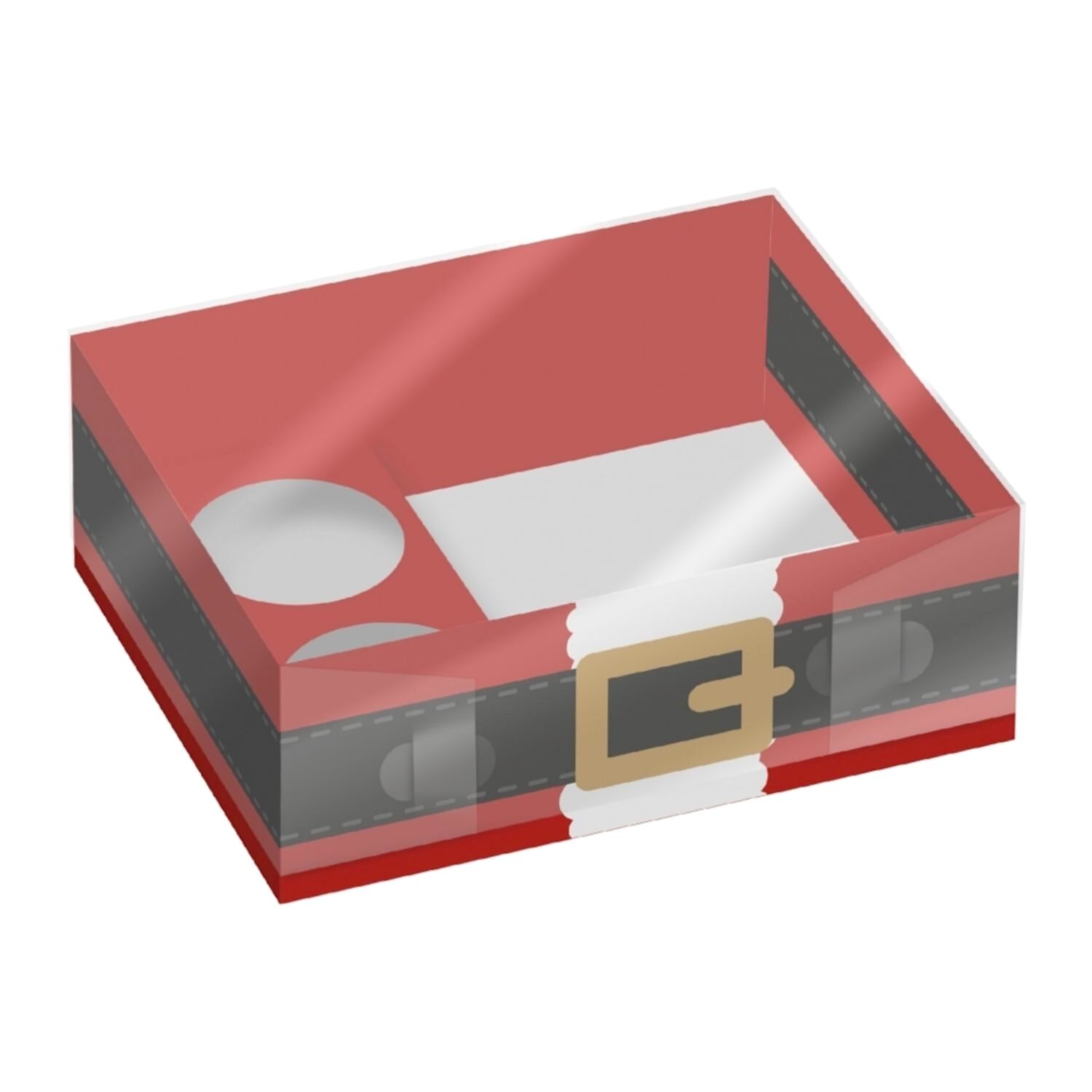 SET 2 CAJAS PARA DULCES Y CUPCAKES SIMPLY MAKING - SANTA CLAUS