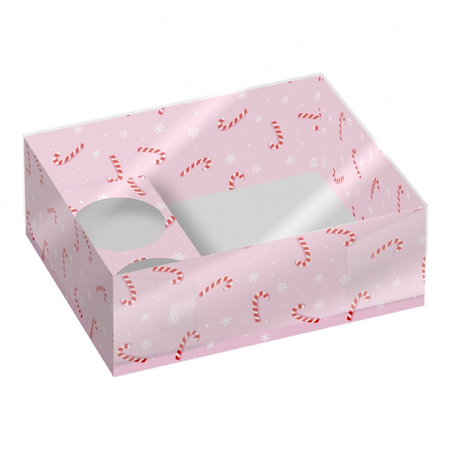 SET 2 CAJAS PARA DULCES Y CUPCAKES SIMPLY MAKING - BASTONES DE CARAMELO