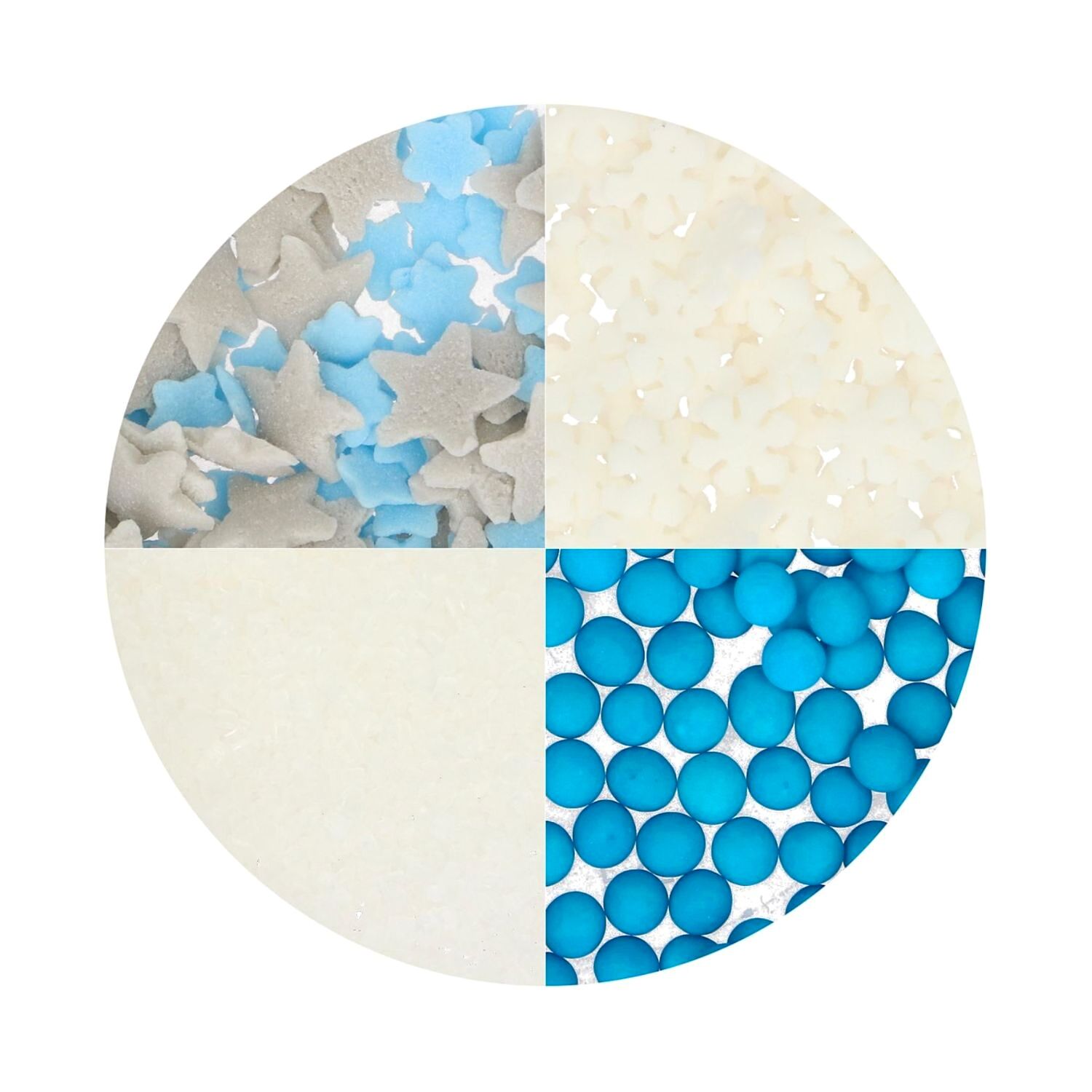 SPRINKLES WILTON (4 EN 1) - MIX WINTER BLISS