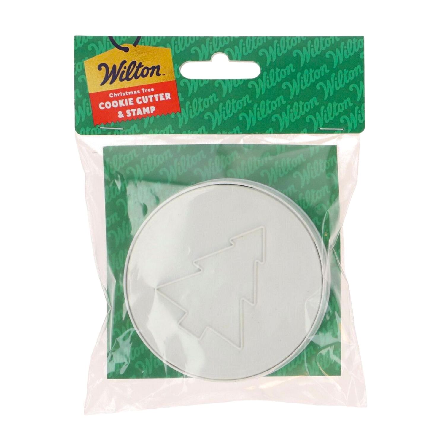 CORTADOR + SELLO PARA GALLETAS WILTON - ARBOL NAVIDAD