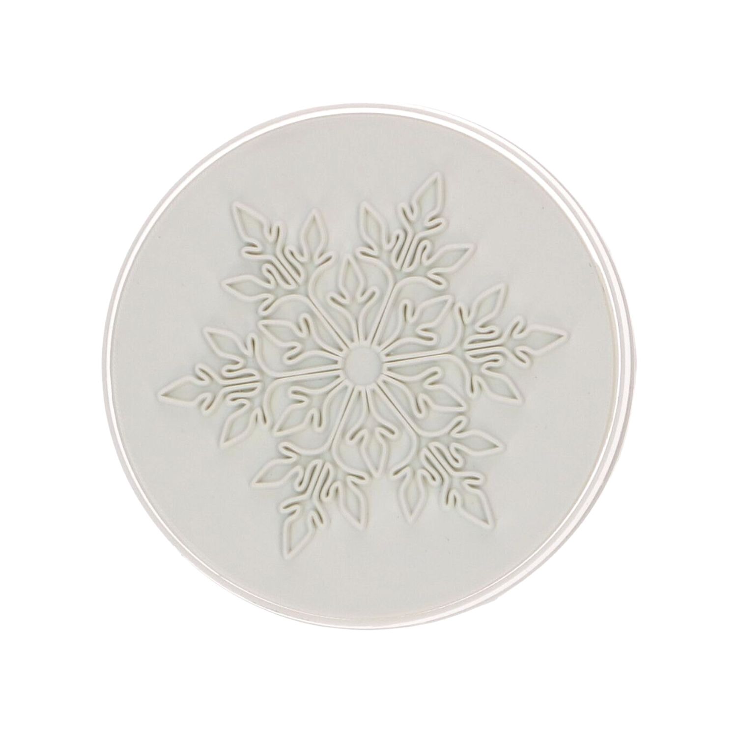 CORTADOR + SELLO PARA GALLETAS WILTON - COPO DE NIEVE