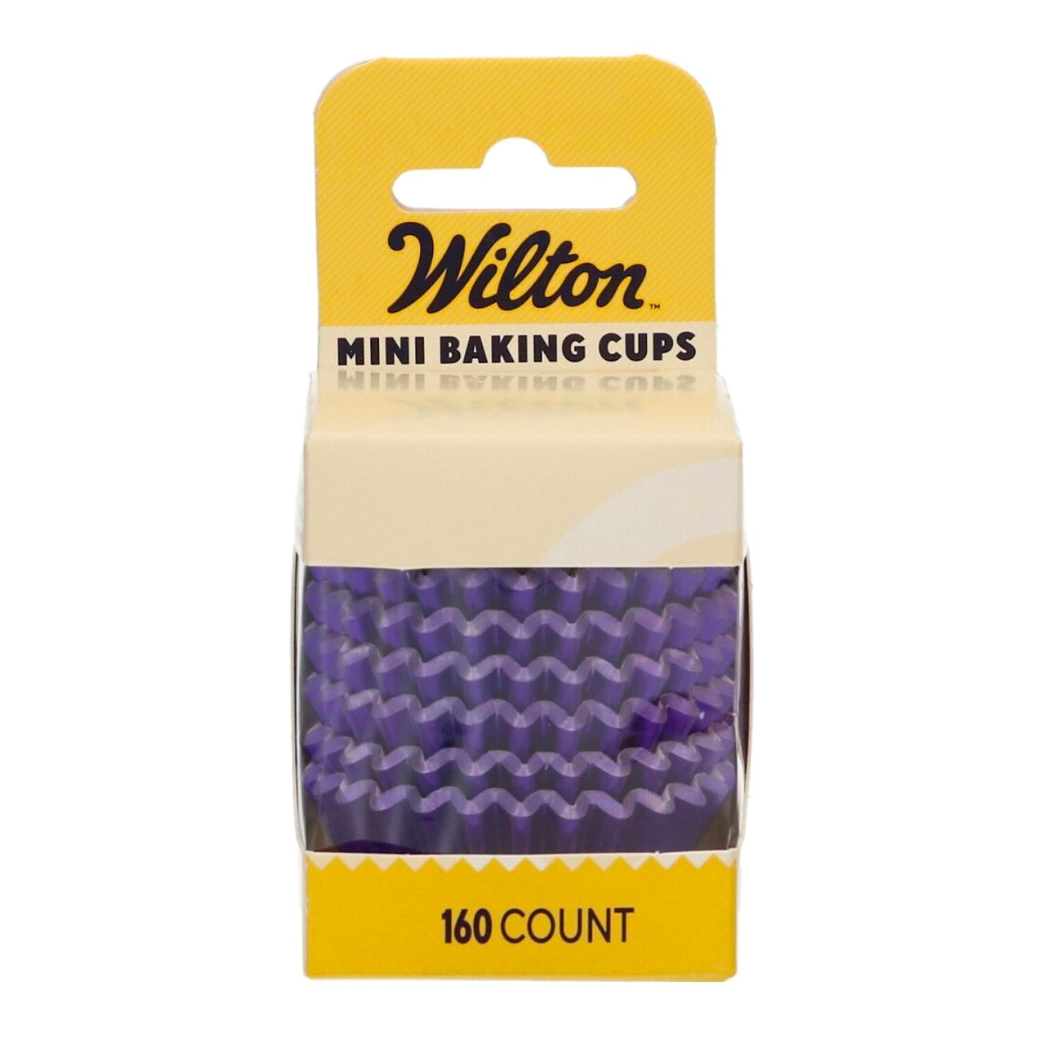 CAPSULAS MINI CUPCAKES PAPEL ALUMINIO "FOIL" WILTON - PURPURA METALICO