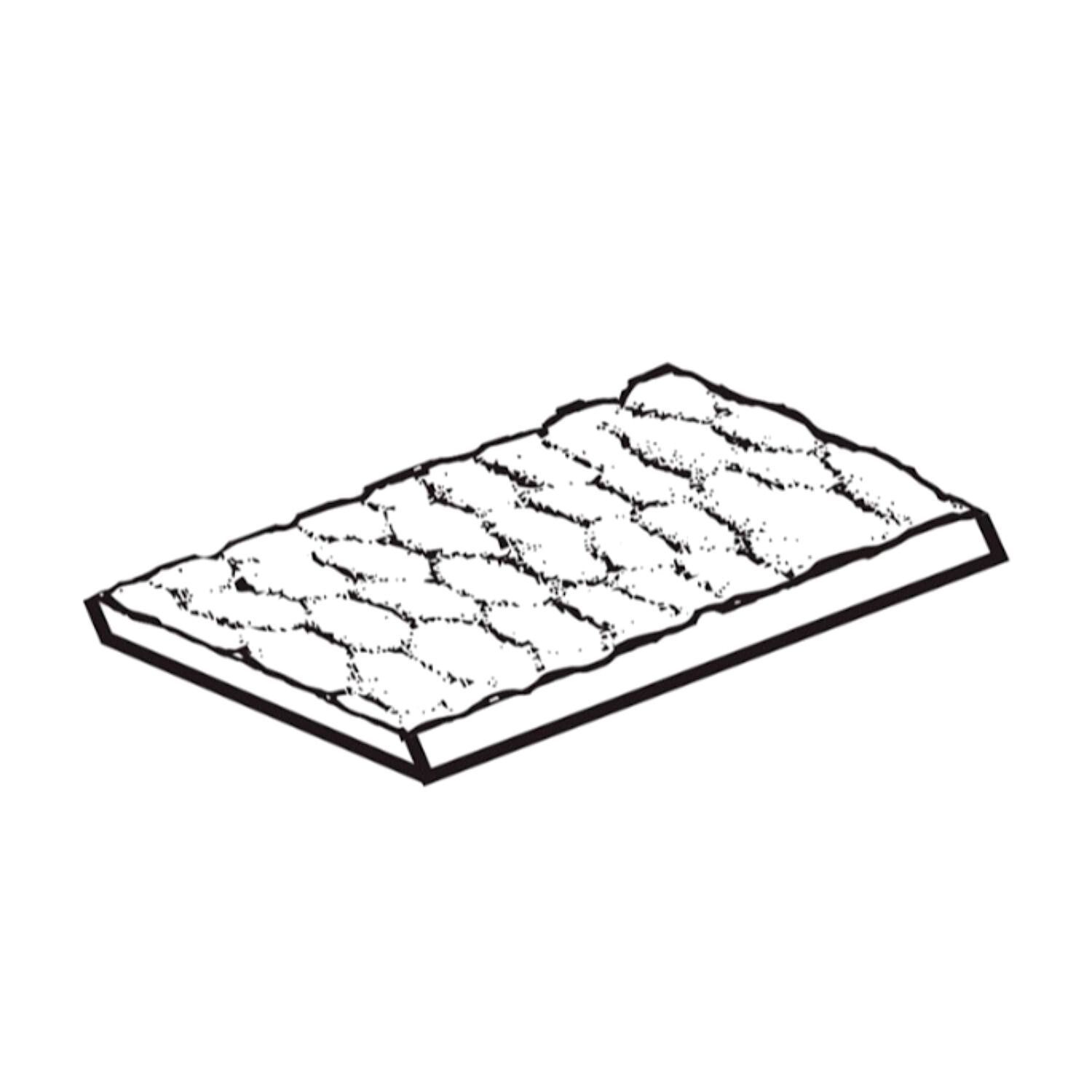 MOLDE PARA TURRON Y CHOCOLATE - MUÑECO DE NIEVE (20 X 8 CM)