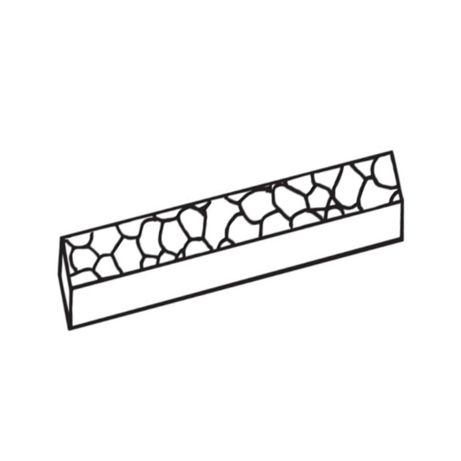 MOLDE PARA TURRON Y CHOCOLATE - HO HO HO (25 X 3,5 CM)