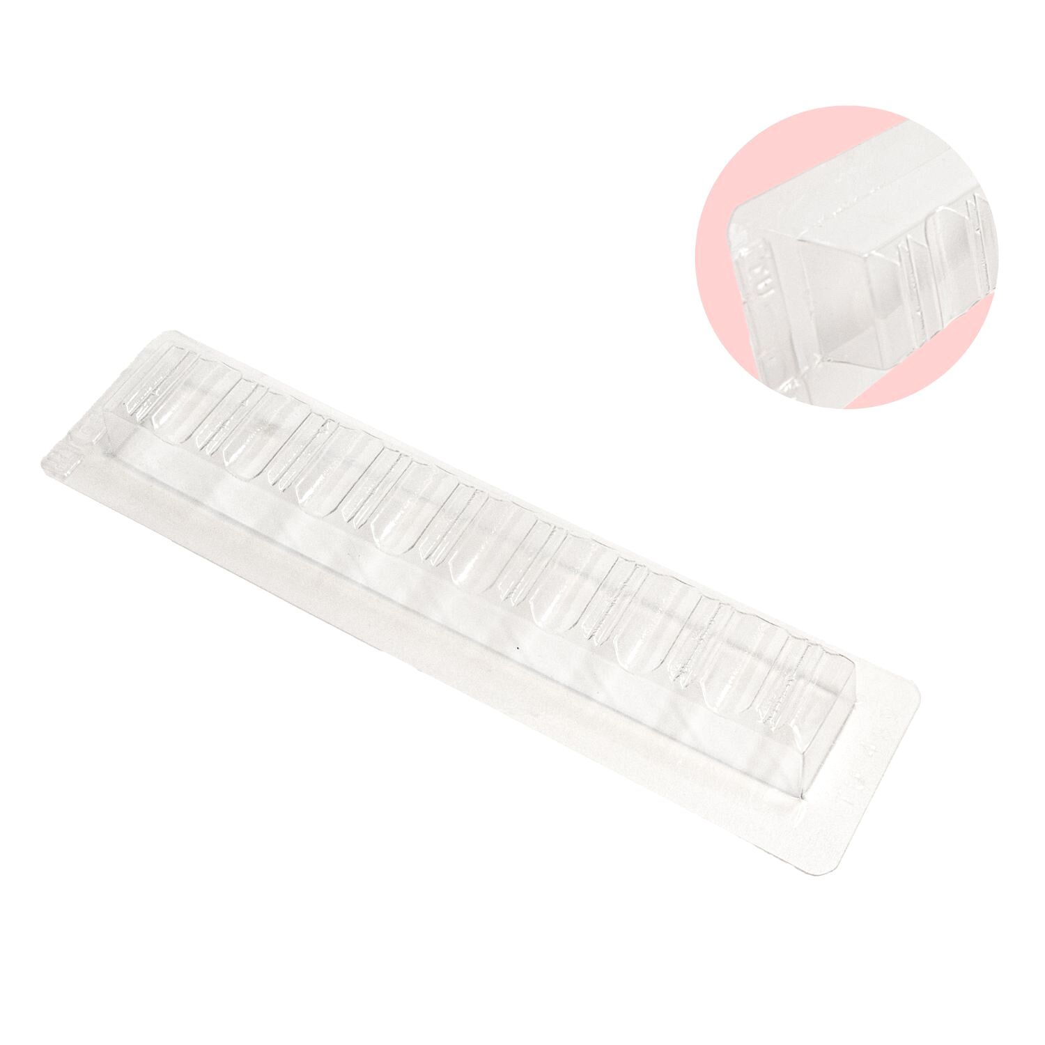 MOLDE PARA TURRON Y CHOCOLATE - TRINEO (25 X 3,5 CM)