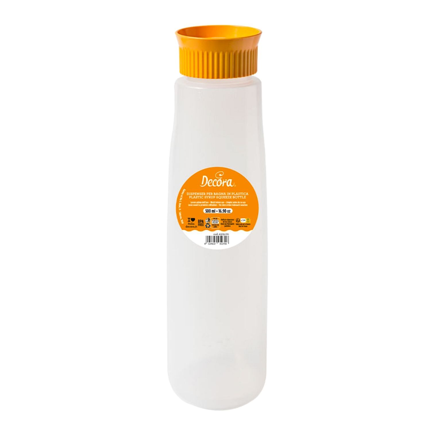 BOTELLA PARA BAÑAR PASTELES DECORA - 500 ML