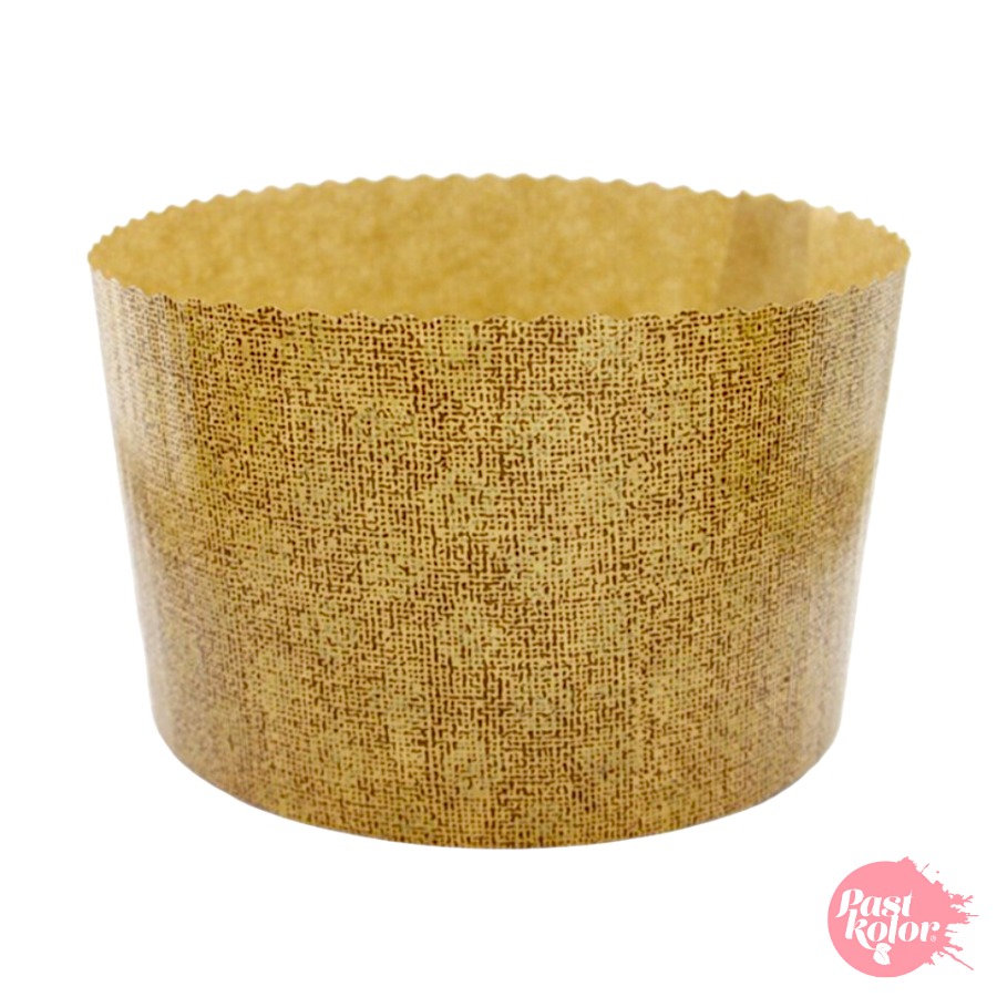 MOLDE DE PAPEL PARA PANETTONE - 500 G ( 5 UNIDADES )