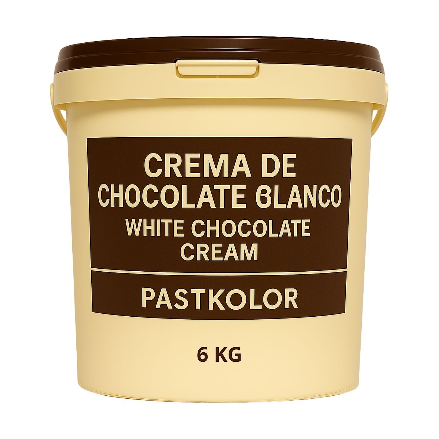 CREMA DE CHOCOLATE BLANCO PASTKOLOR - 6 KG
