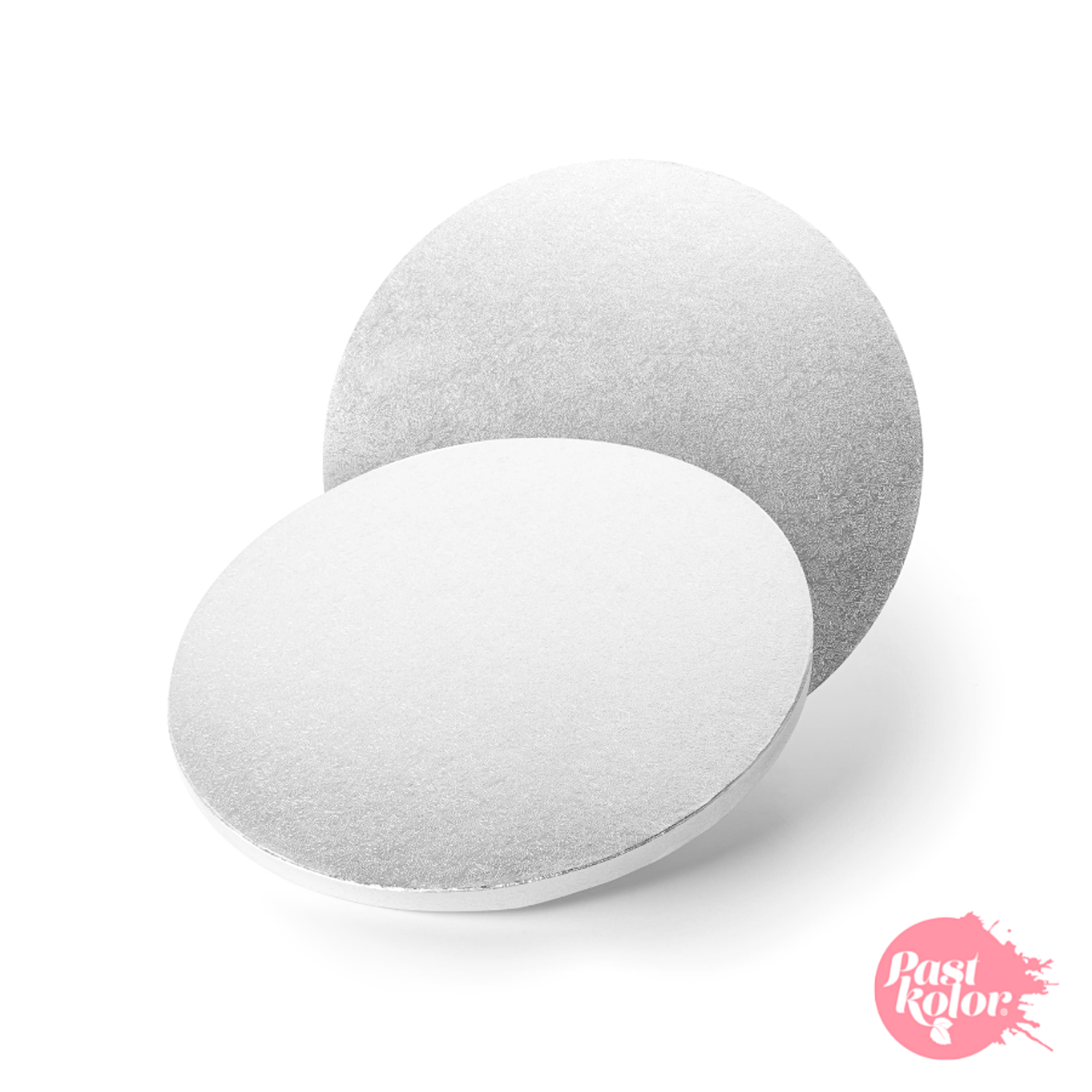 CAKE DRUM REDONDO PLATA - 18 CM Ø / 12 MM GROSOR