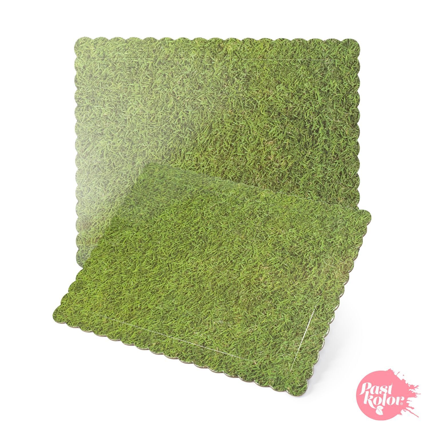 BASE RECTANGULAR CESPED - 40 X 30 CM / 3 MM GROSOR