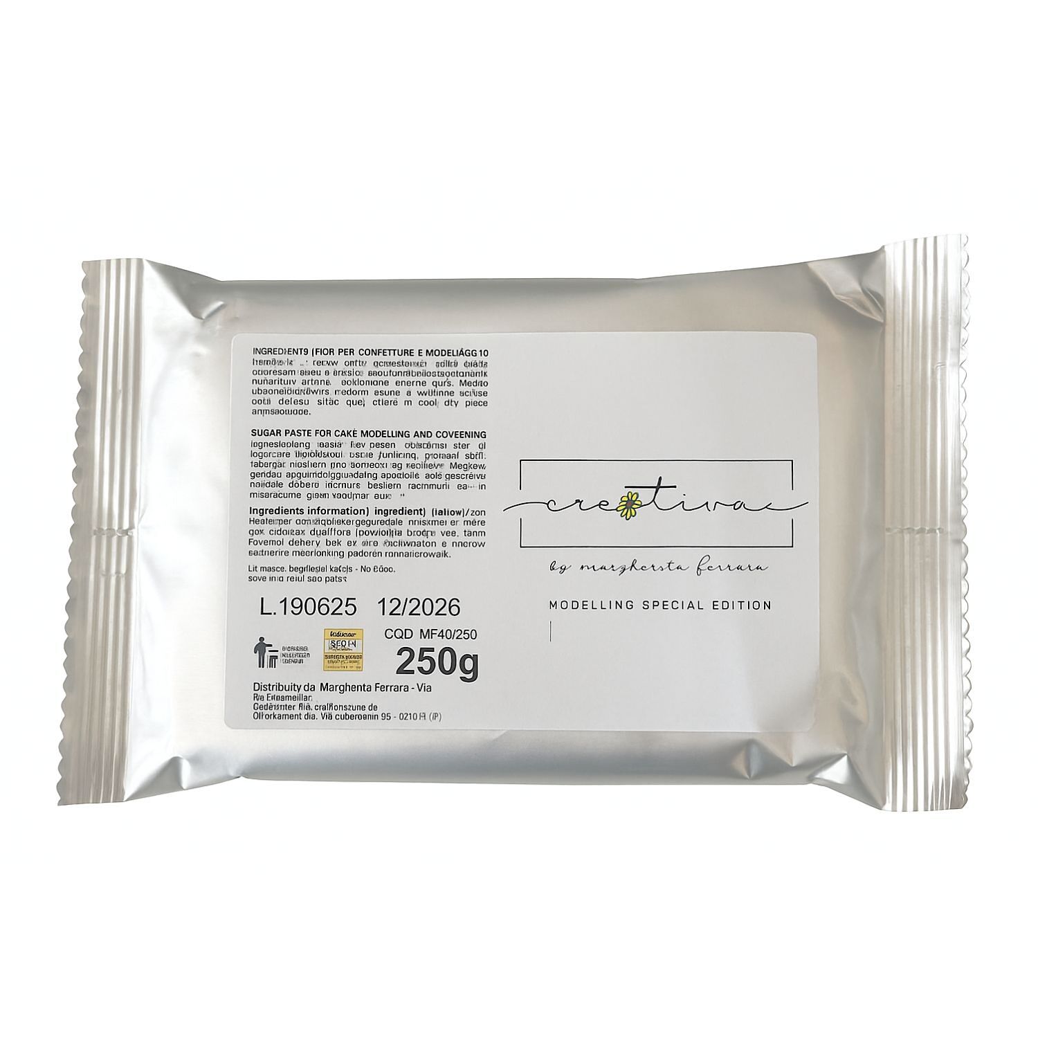 PASTA DE MODELAR EDICION ESPECIAL "CREATIVA BY MARGHERITA FERRARA" - 250 G