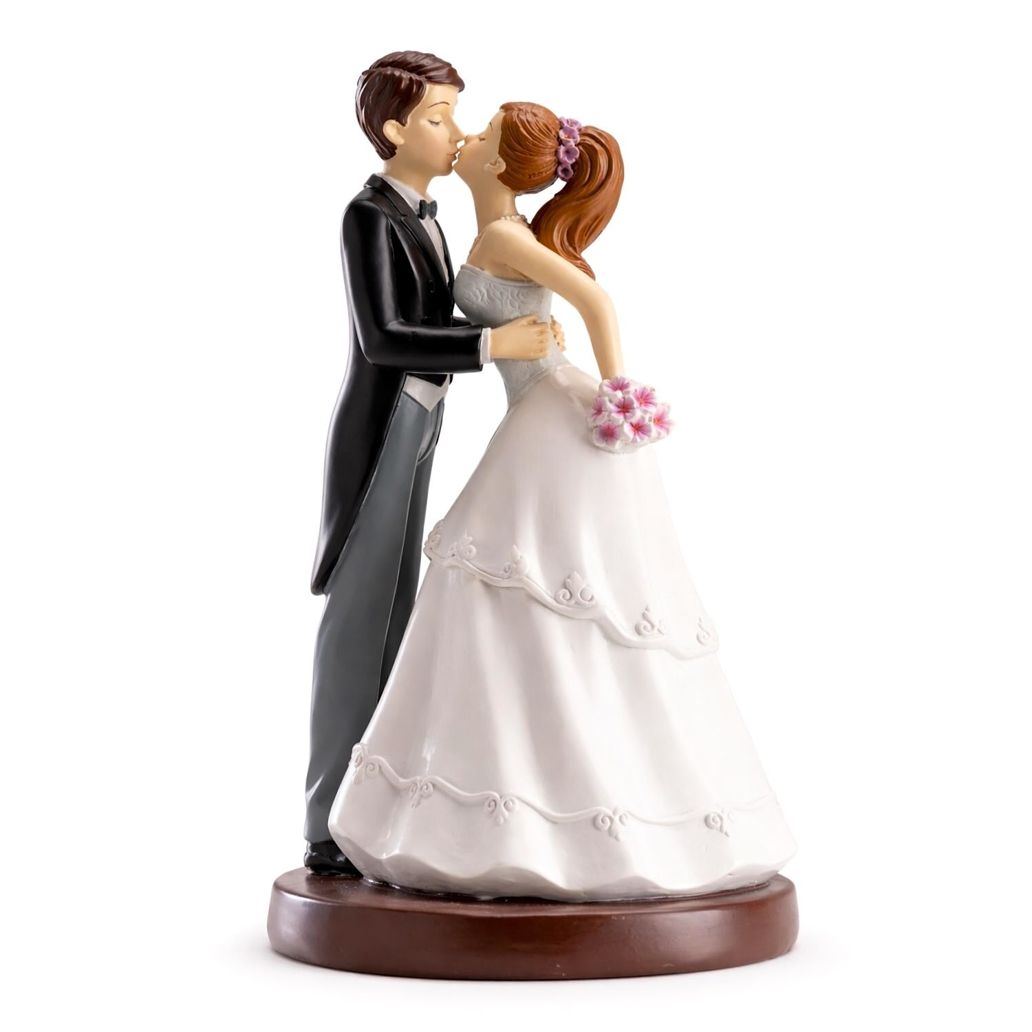 FIGURA PARA TARTA DE BODA PAREJA BESANDOSE