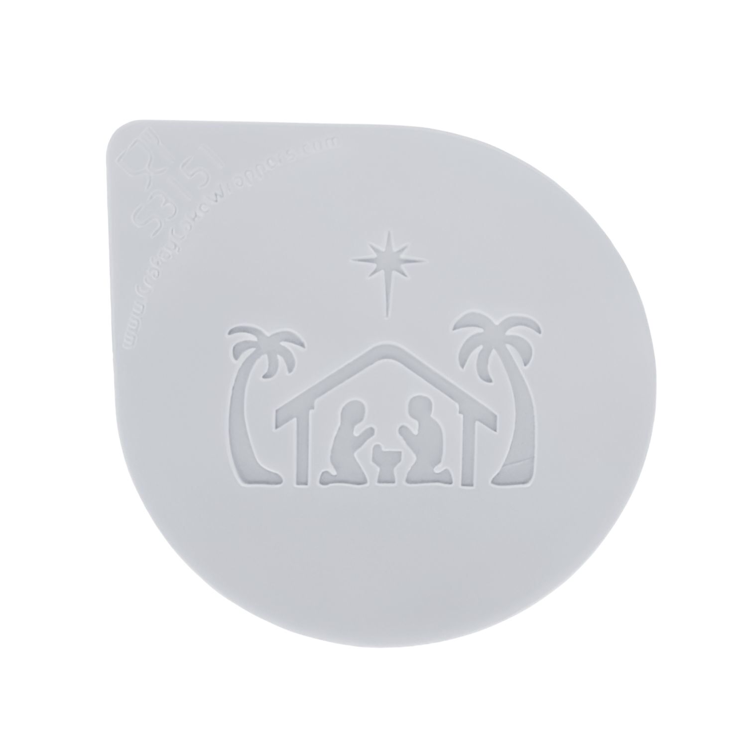 STENCIL PLANTILLA PARA DECORAR - BELEN NAVIDEÑO