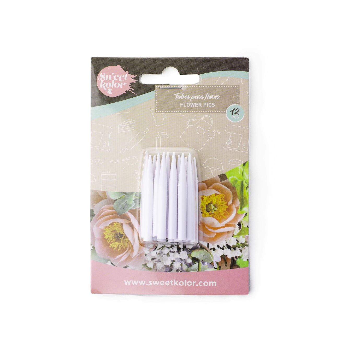 TUBOS PARA FLORES PEQUEÑOS