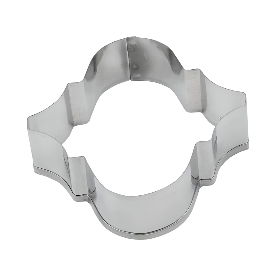 CORTADOR DE ACERO PARA GALLETAS - ORLA GEOMETRICA
