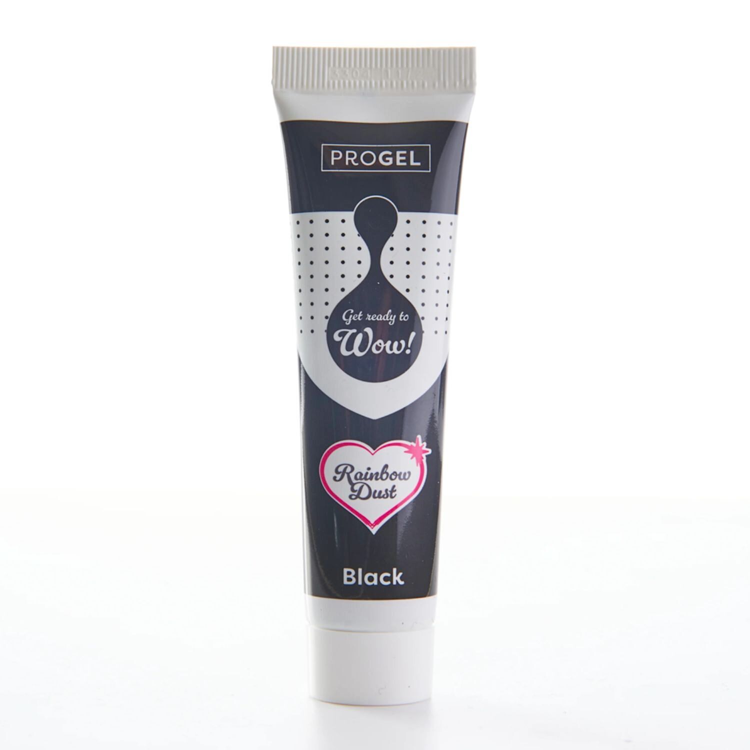 COLORANTE EN GEL "PROGEL" RAINBOW DUST - BLACK / NEGRO 25 G