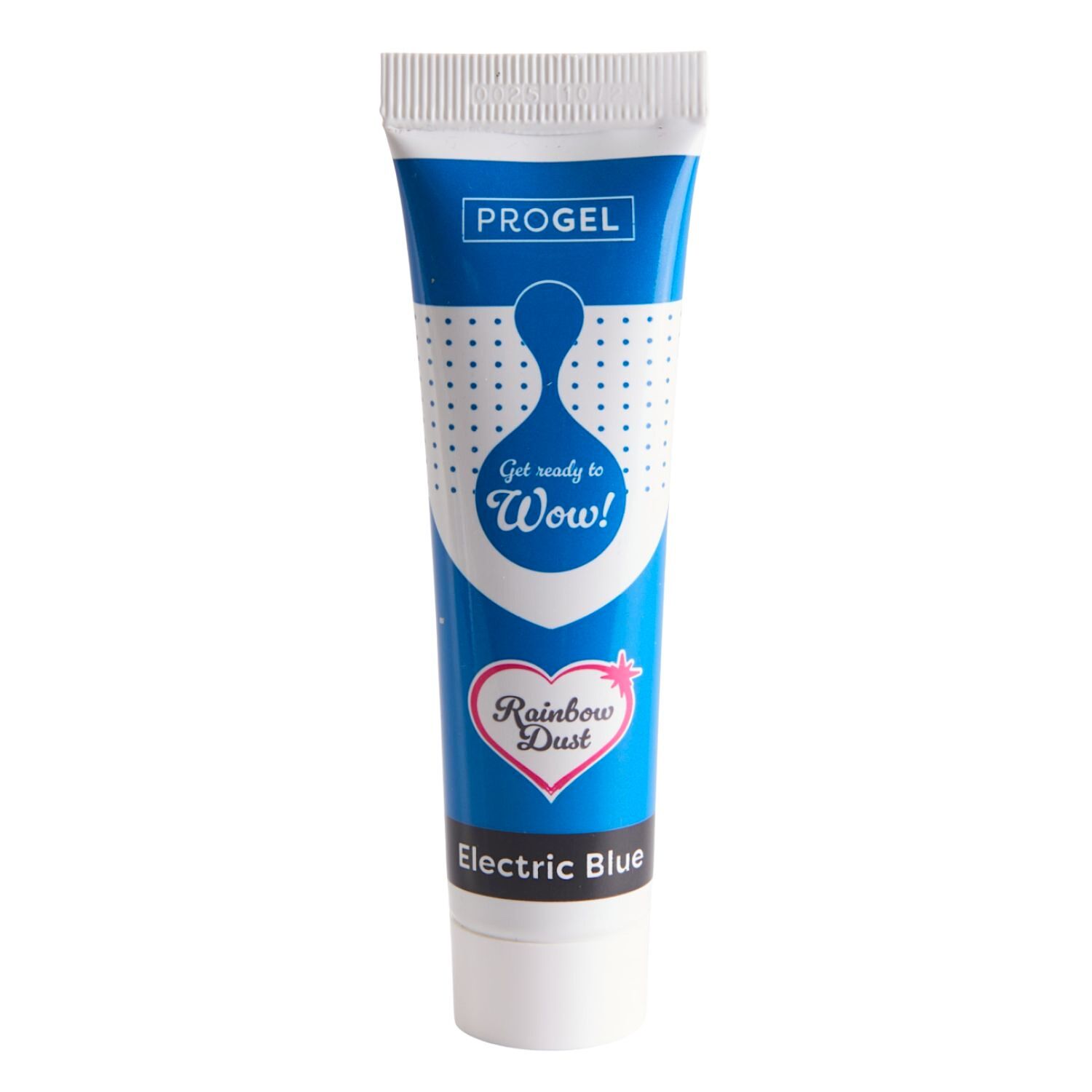 COLORANTE EN GEL "PROGEL" RAINBOW DUST - ELECTRIC BLUE / AZUL ELECTRICO 25 G