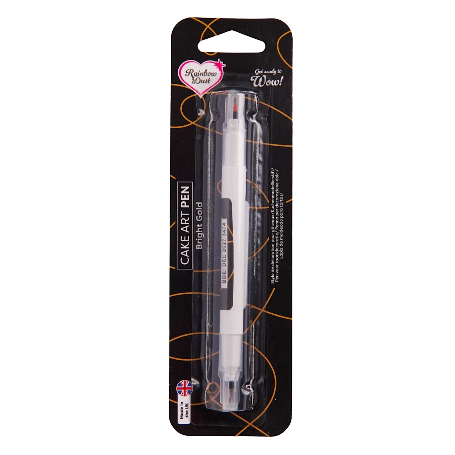 ROTULADOR DOBLE PUNTA RAINBOW DUST - BRIGHT GOLD / ORO BRILLANTE