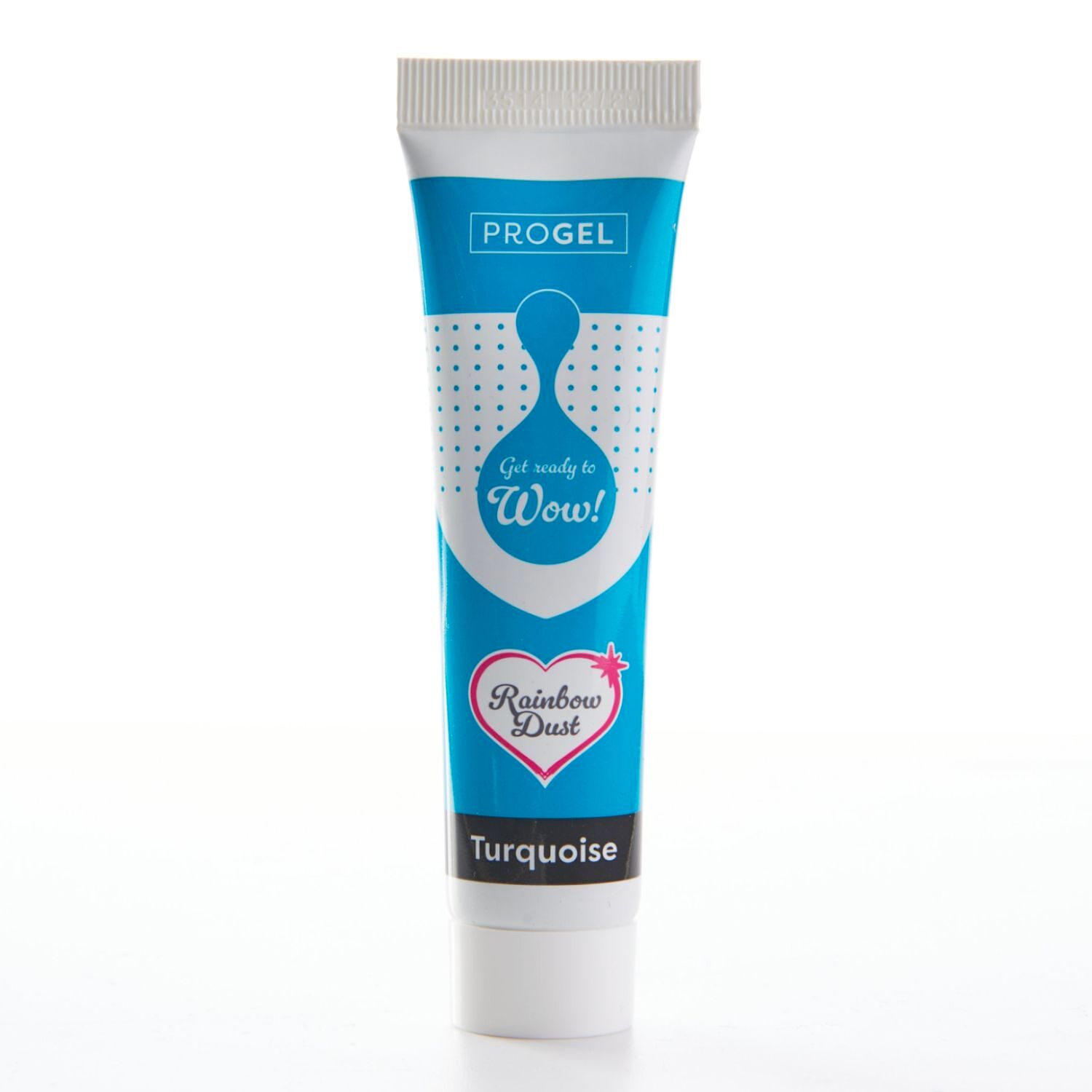 COLORANTE EN GEL "PROGEL" RAINBOW DUST - TURQUOISE / TURQUESA 25 G