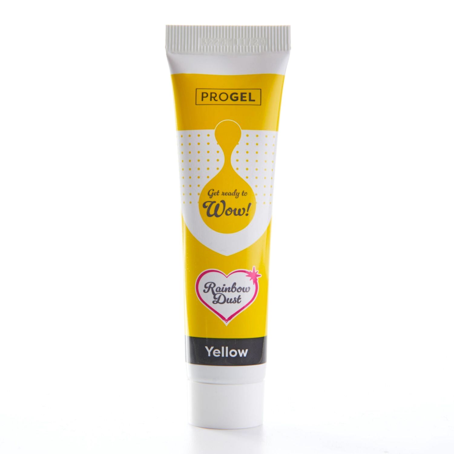 COLORANTE EN GEL "PROGEL" RAINBOW DUST - YELLOW / AMARILLO 25 G