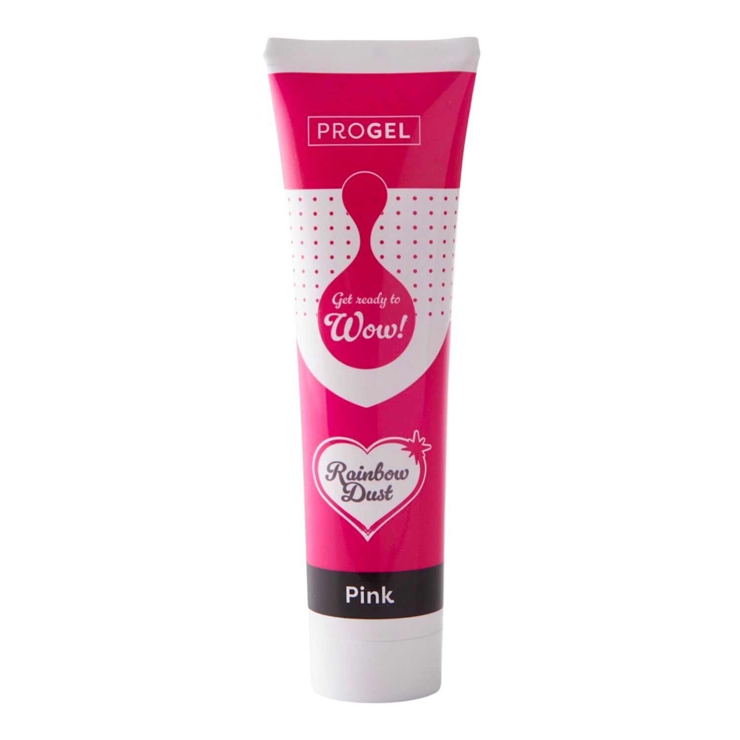 COLORANTE EN GEL "PROGEL" RAINBOW DUST - STRAWBERRY / FRESA 25 G