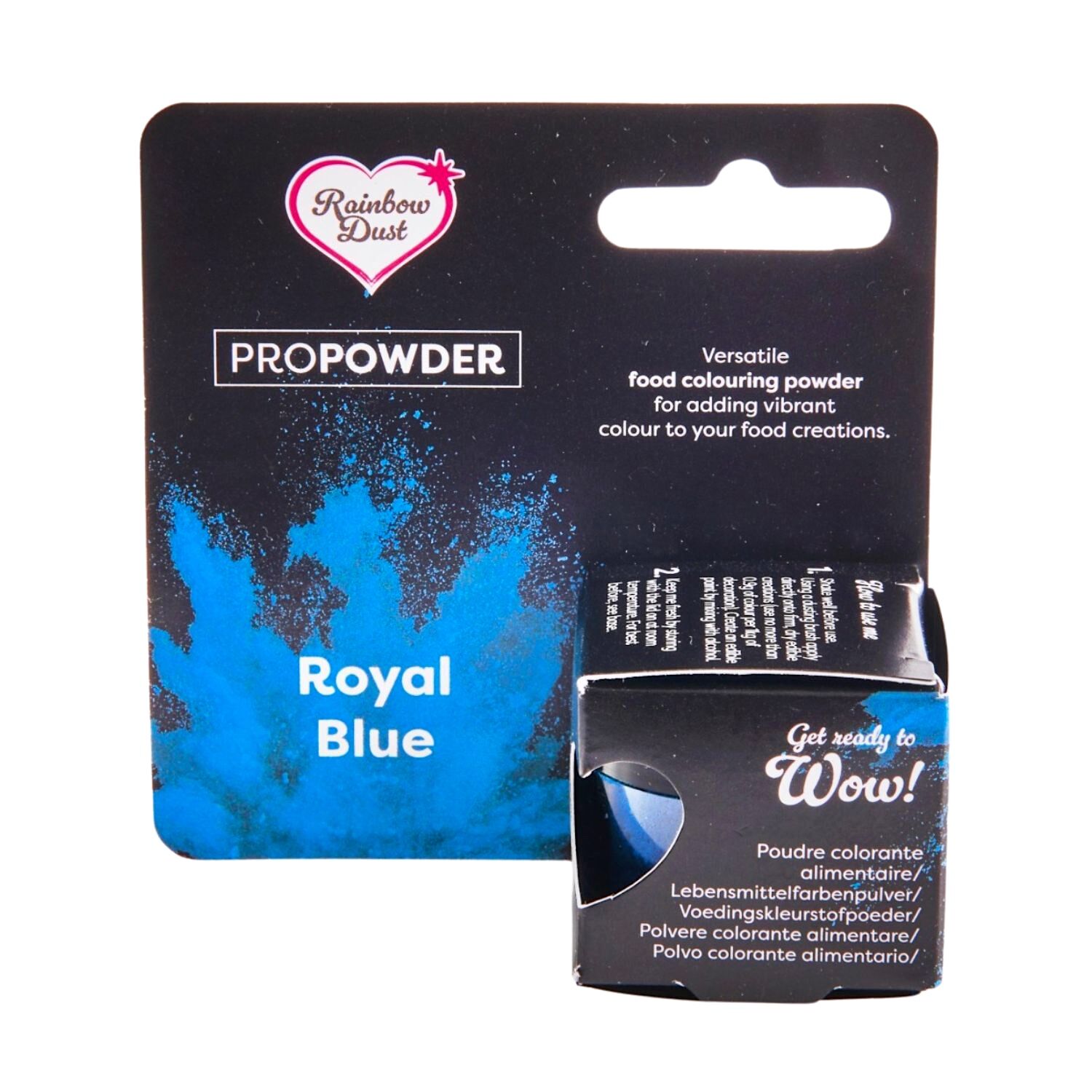 COLORANTE EN POLVO MATE RAINBOW DUST - ROYAL BLUE / AZUL REAL