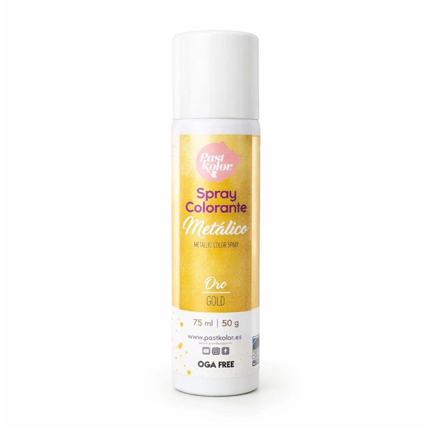SPRAY ALIMENTARIO DORADO METALIZADO 75 ML