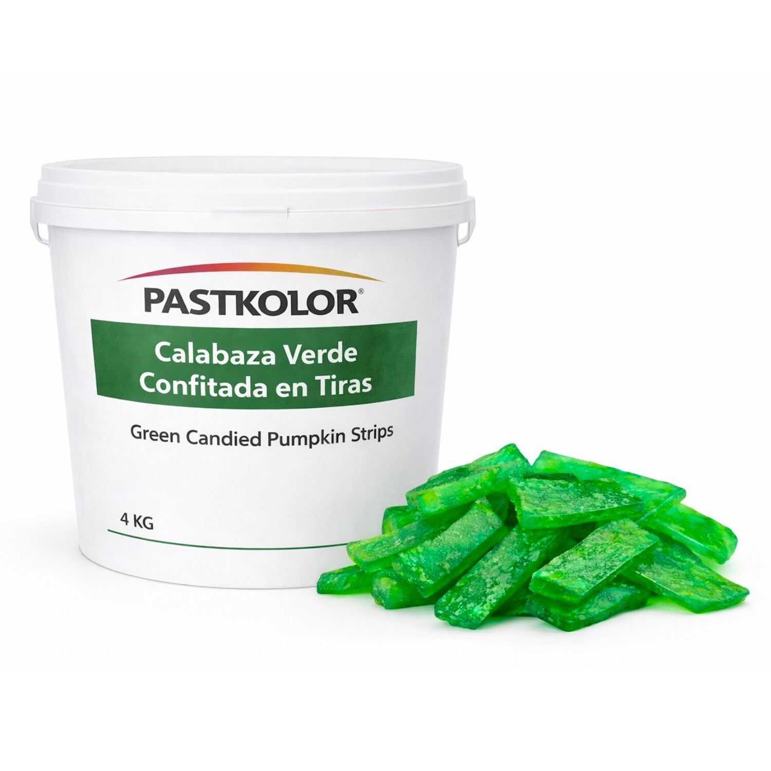 CALABAZA VERDE CONFITADA EN TIRAS 4 KG