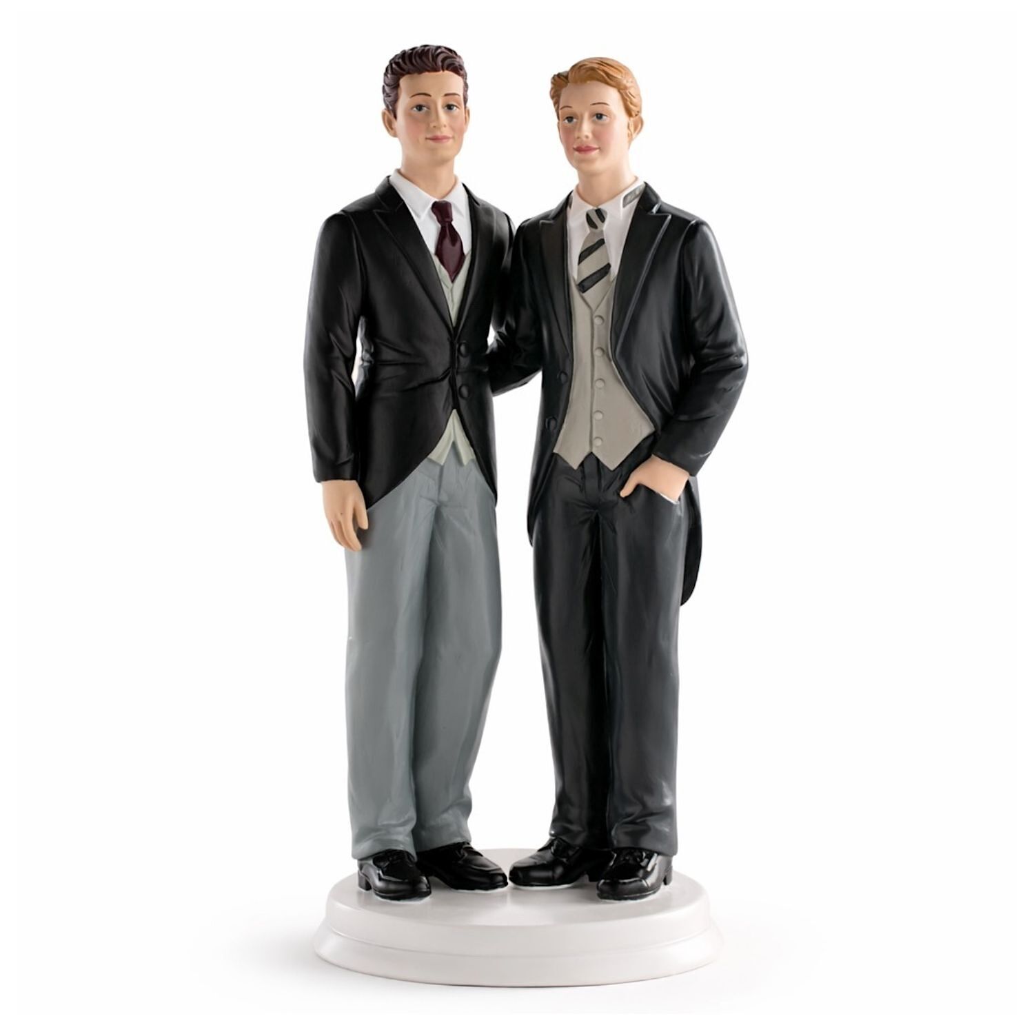 FIGURA PARA TARTA DE BODA PAREJA DE HOMBRES