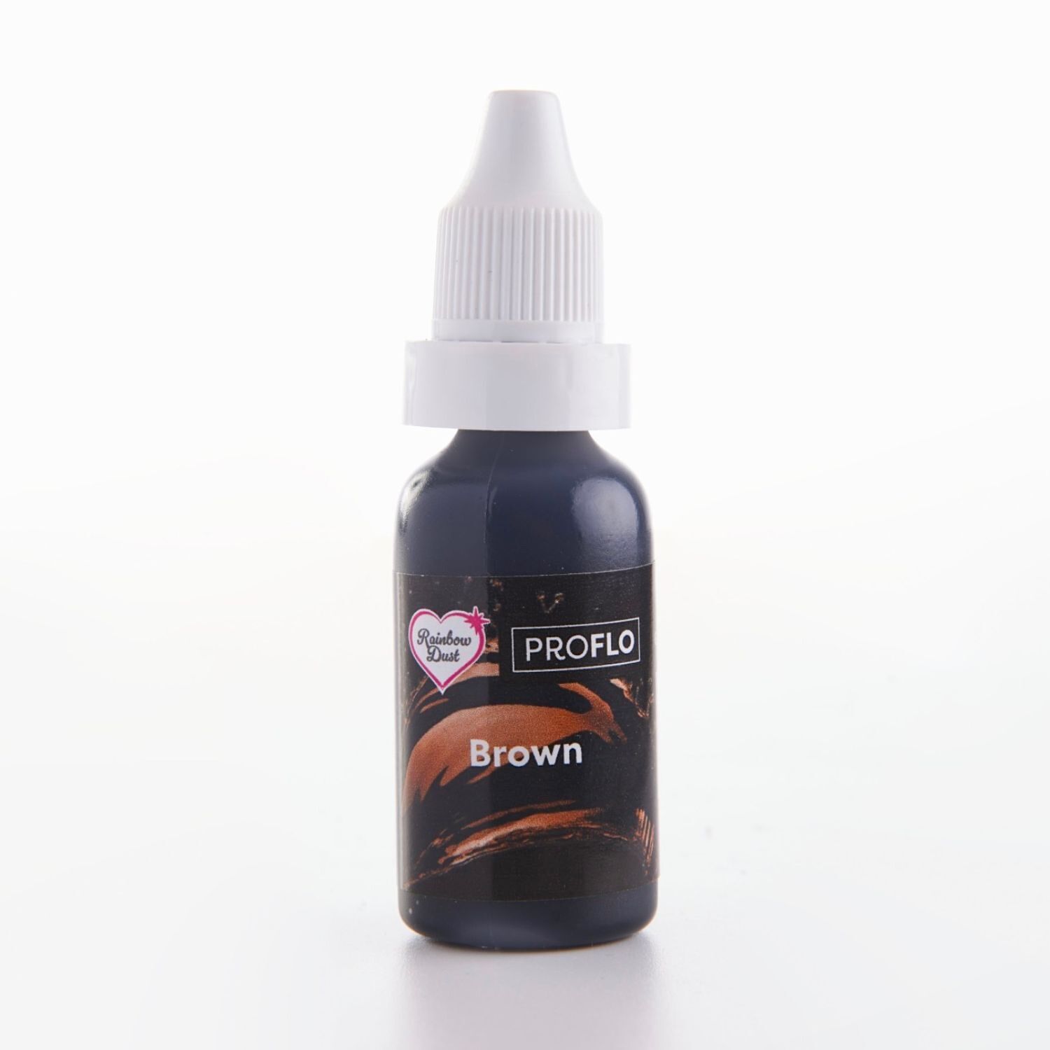 COLORANTE LIQUIDO "FLO" RAINBOW DUST - BROWN / MARRON 19 G