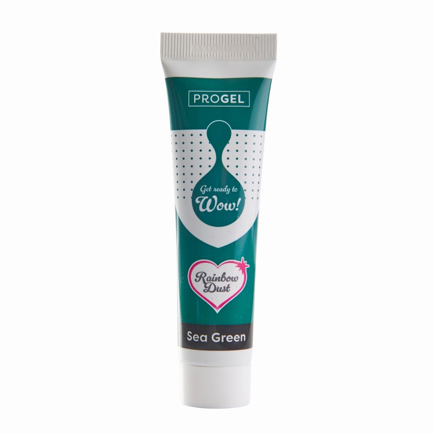 COLORANTE EN GEL "PROGEL" RAINBOW DUST - SEA GREEN / VERDE MAR 25 G