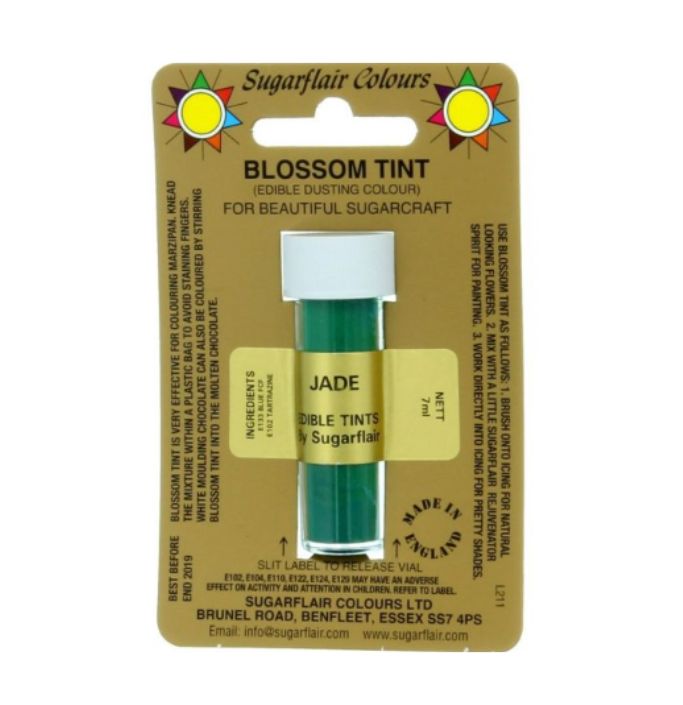 COLORANTE EN POLVO MATE SUGARFLAIR - JADE 7 ML